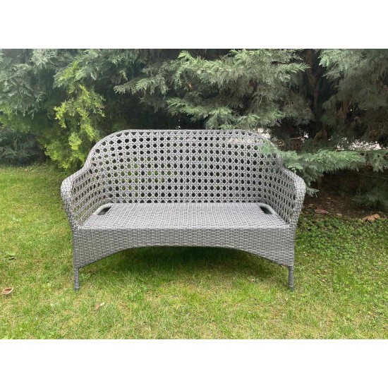 Həsir-Rattan Divan 2 nəfərlik Şarlotta