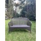 Həsir-Rattan Divan 2 nəfərlik Şarlotta