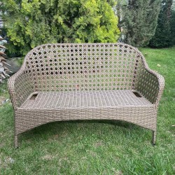 Həsir-Rattan Divan 2 nəfərlik Şarlotta