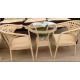 KOFE MASA DƏSTİ 60-lıq Həsir-Rattan KOFE MASA DƏSTİ 60-lıq Həsir-Rattan