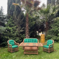 Qarabag divan desti (Hesir-Rattan)