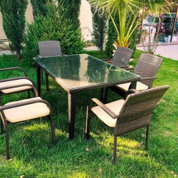 Nazik qol həsir masa dəsti