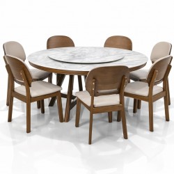 MƏRMƏR FIRLANAN MASA DƏSTİ 