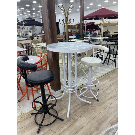 laminat bar masa/zirvə oturacaqla