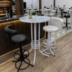 laminat bar masa/zirvə oturacaqla