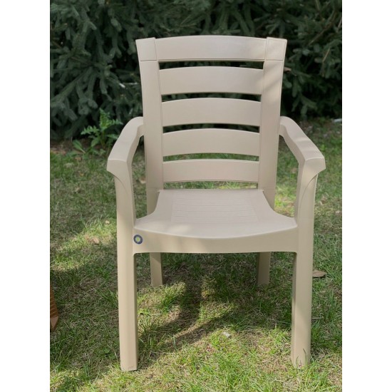 Plastik stul ELA bej