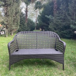 Həsir-Rattan Divan 2 nəfərlik Şarlotta