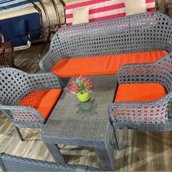 Hesir-Rattan Divan desti Sarlotta