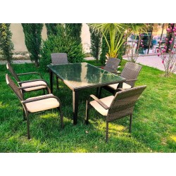 Nazik qol həsir masa dəsti