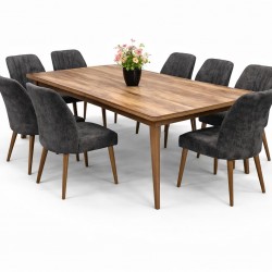 Masa dəsti LAMİNAT (8 Nəfərlik)