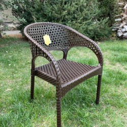 Plastik stul Regnum qəhvəyi